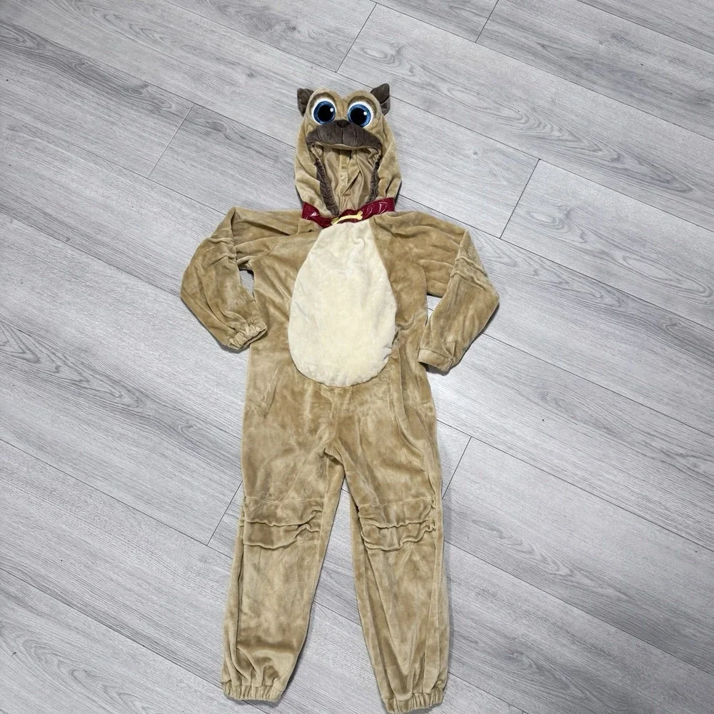 Puppy Dog Pals Rolly Official Disney Collection Kids Size 5/6 Costume Full Suit